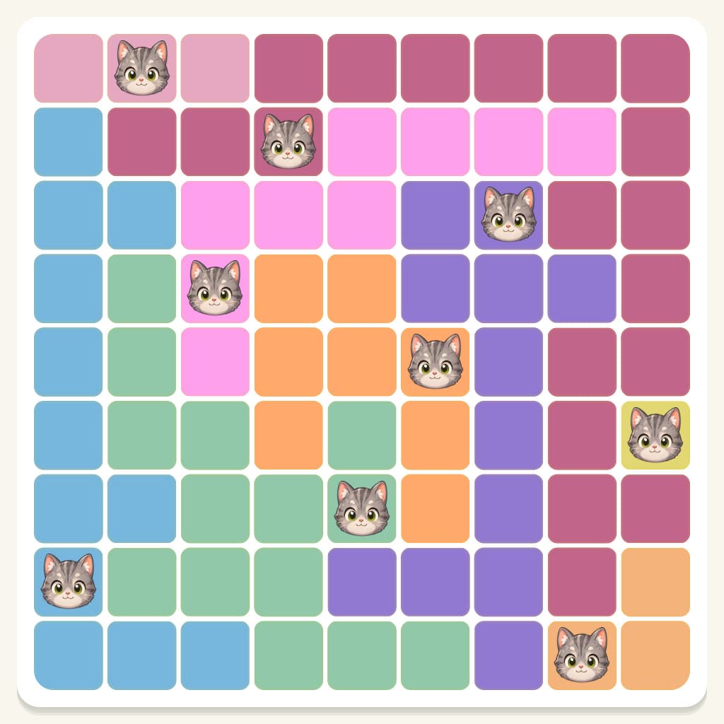 Meowdoku Level 688 Answer, Cheat & Solution