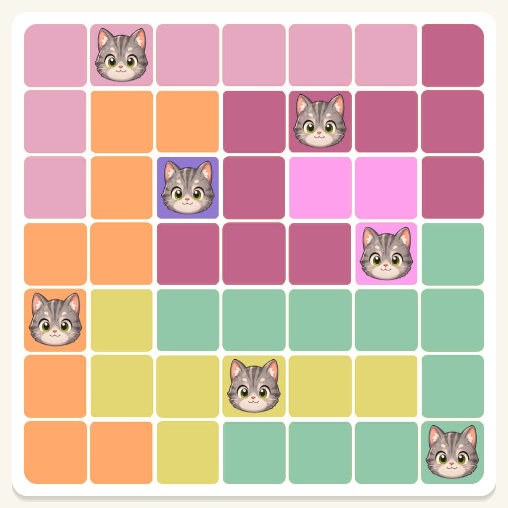 Meowdoku Level 173 Answer, Cheat & Solution