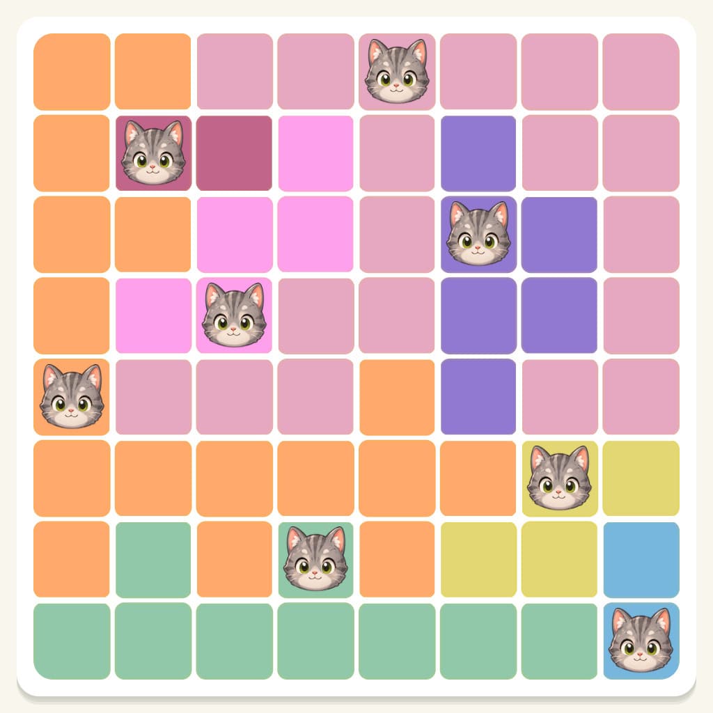 Meowdoku Level 617 Answer, Cheat & Solution