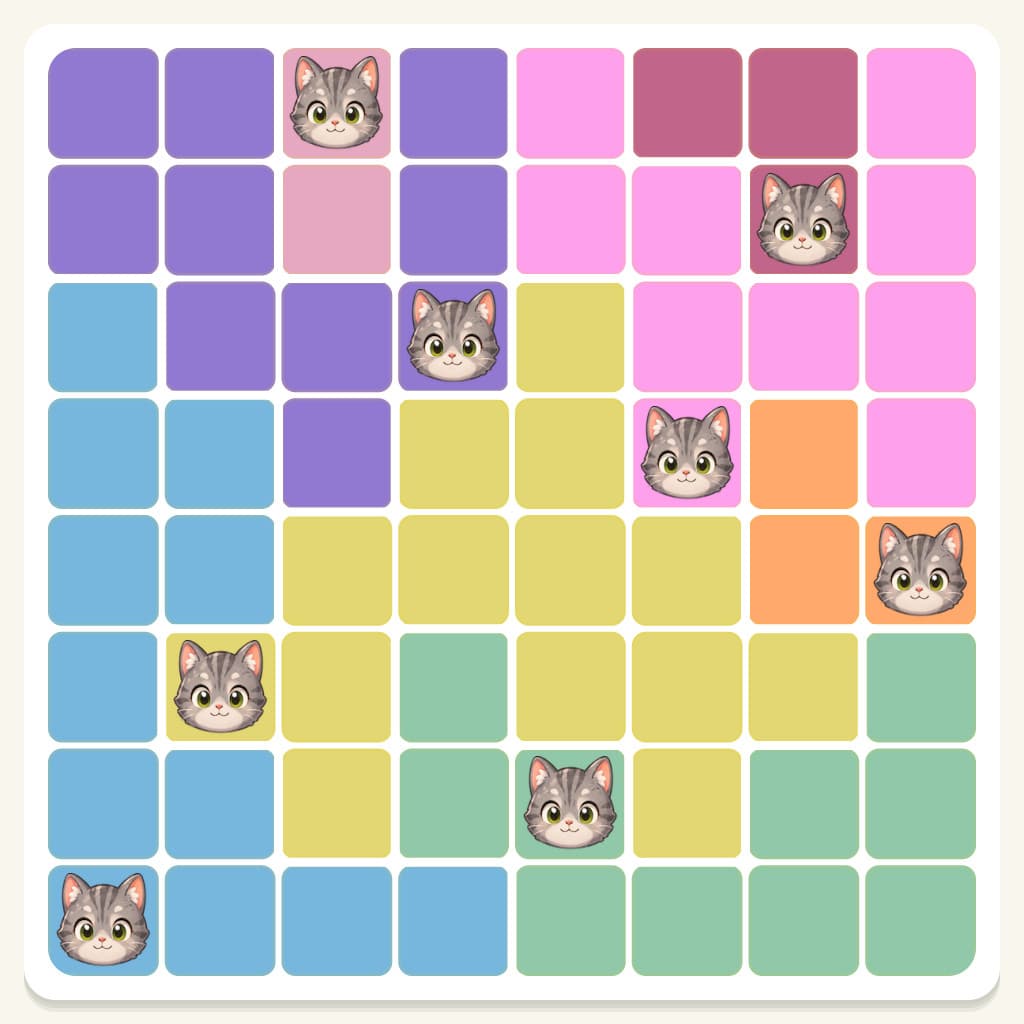 Meowdoku Level 602 Answer, Cheat & Solution