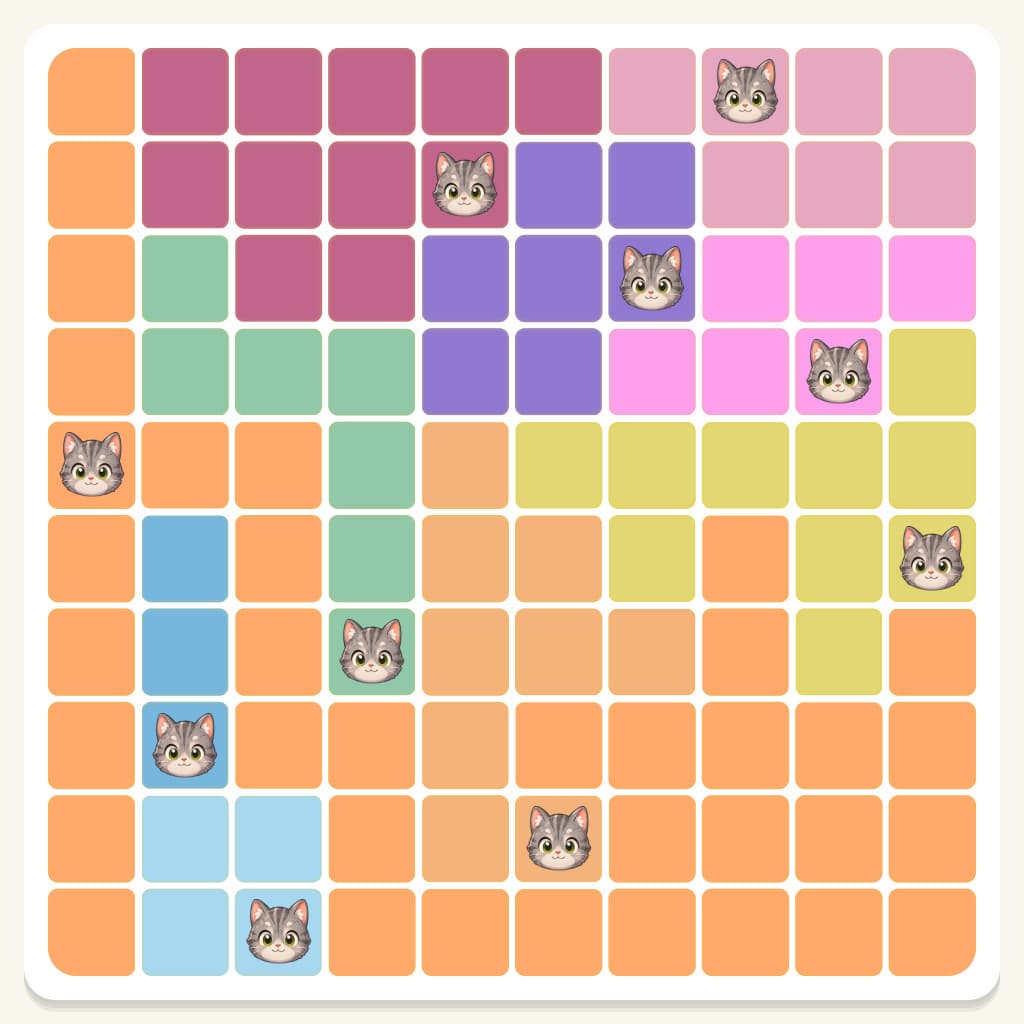 Meowdoku Level 840 Answer, Cheat & Solution