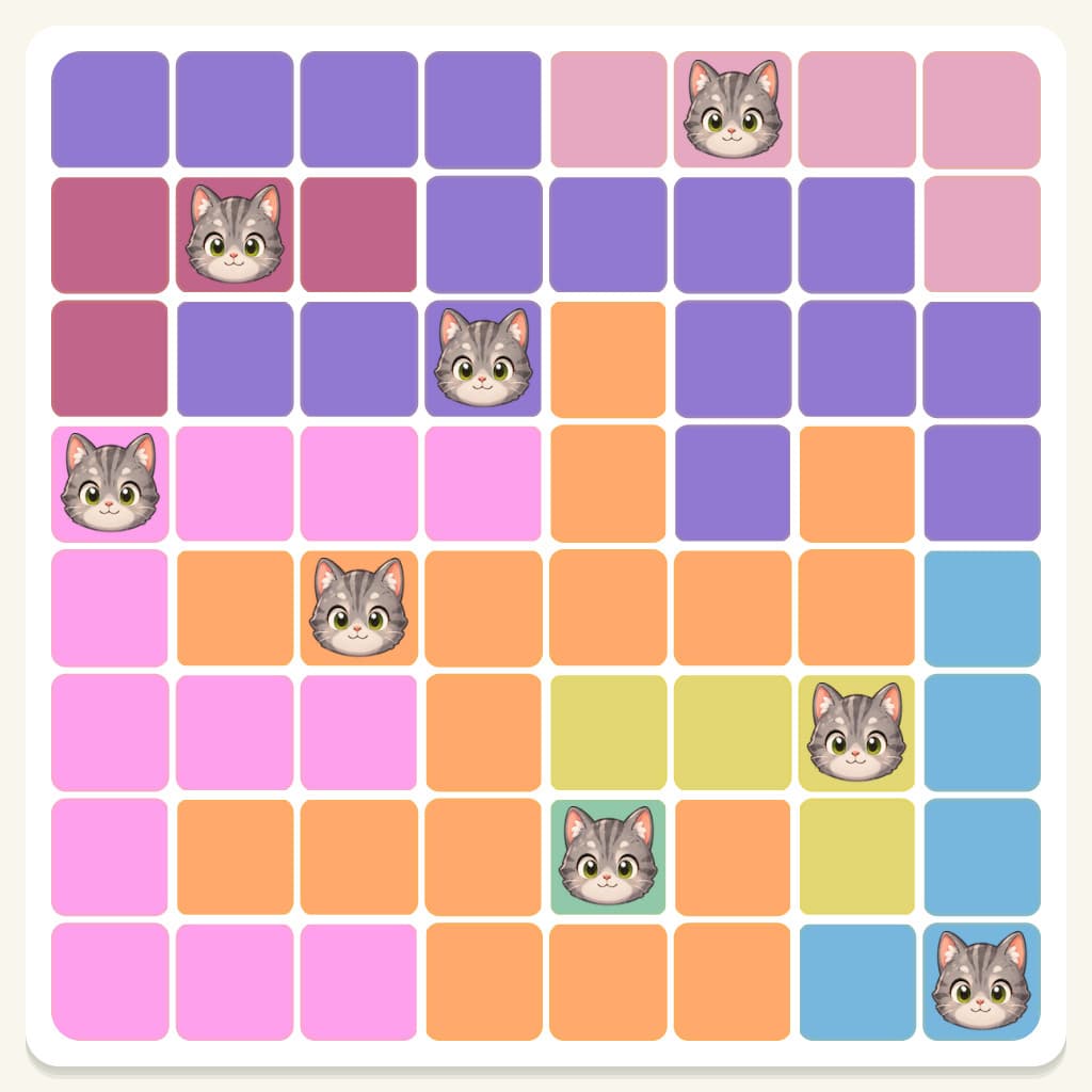 Meowdoku Level 387 Answer, Cheat & Solution