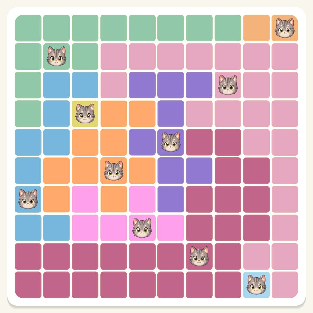 Meowdoku Level 755 Answer, Cheat & Solution