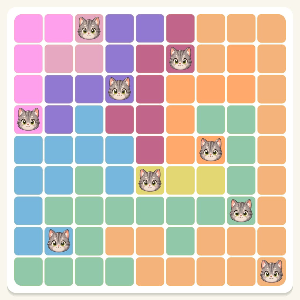 Meowdoku Level 468 Answer, Cheat & Solution