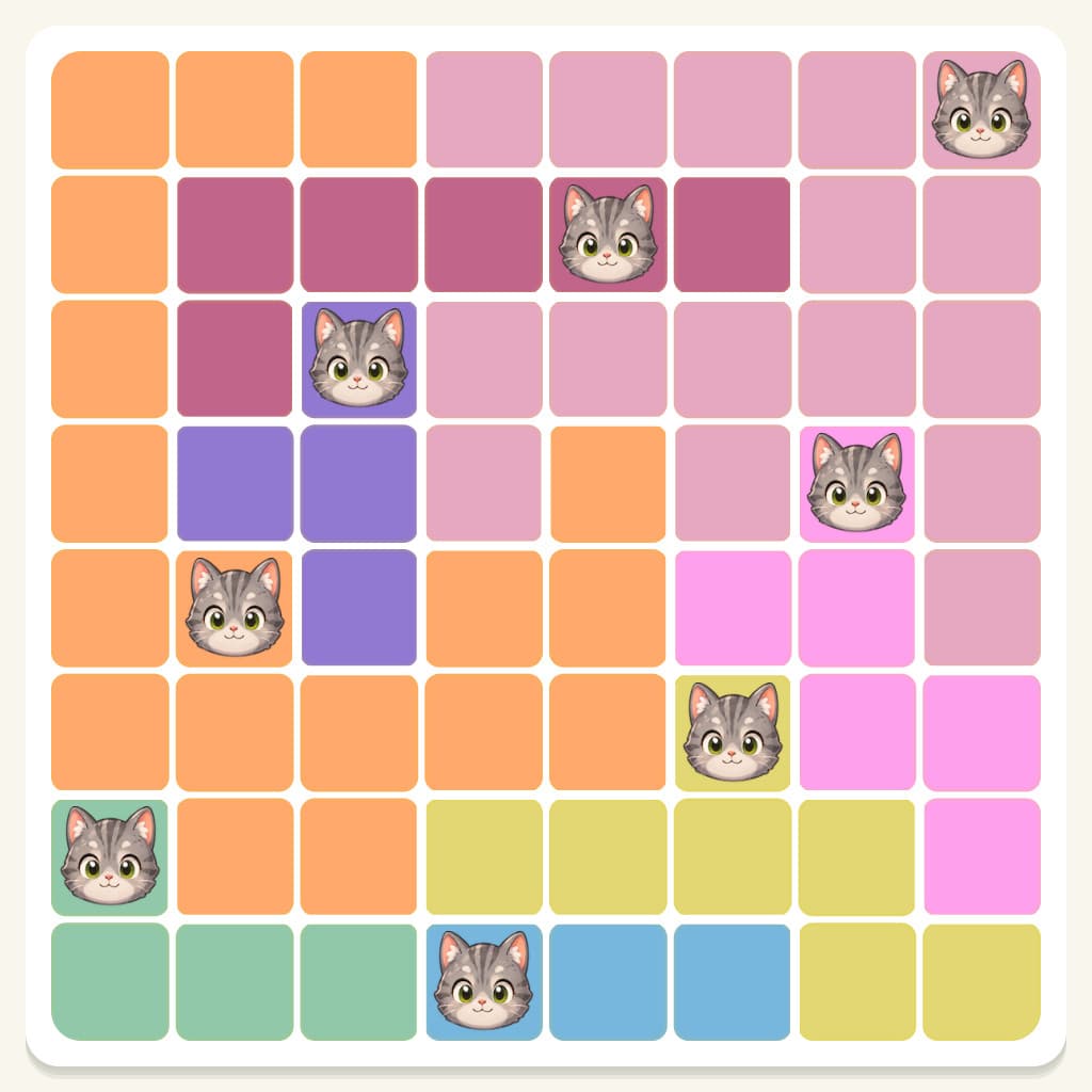 Meowdoku Level 462 Answer, Cheat & Solution