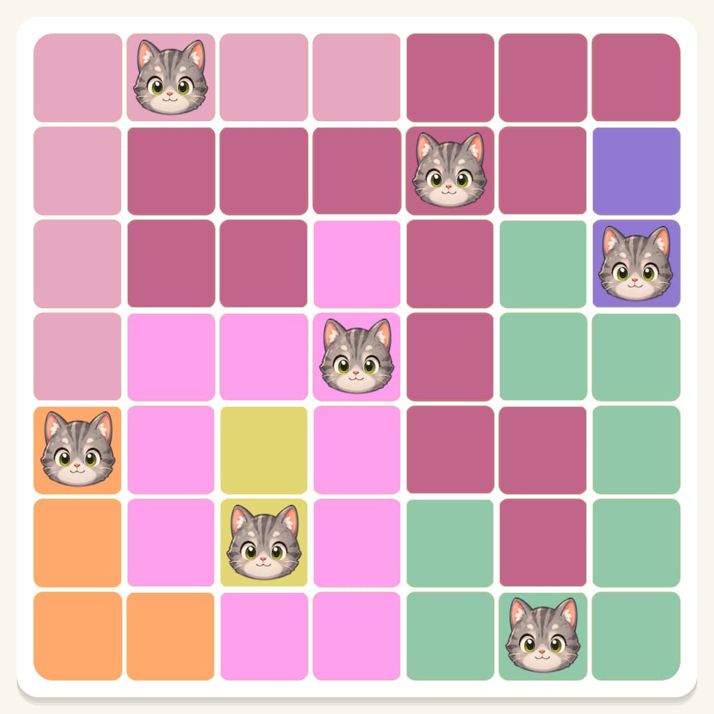 Meowdoku Level 531 Answer, Cheat & Solution