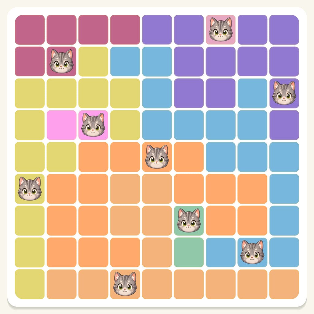 Meowdoku Level 328 Answer, Cheat & Solution