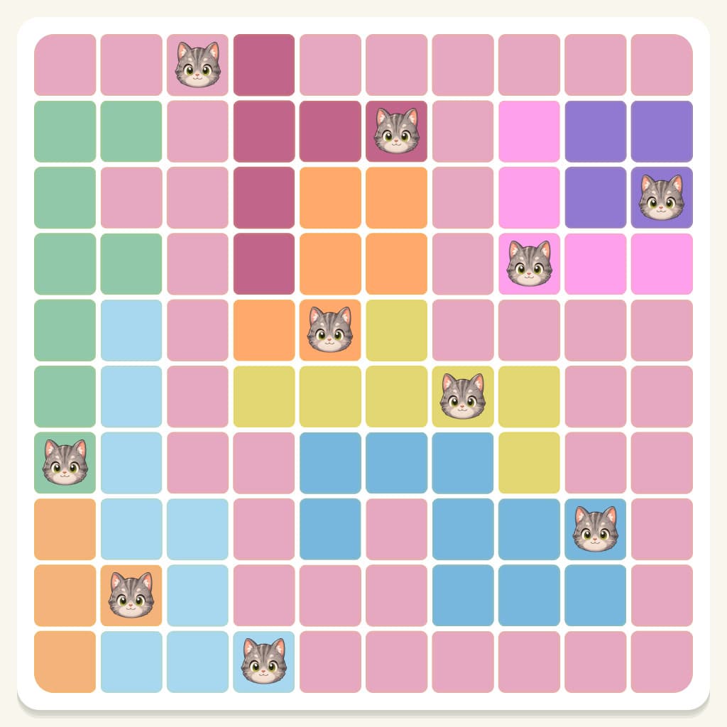 Meowdoku Level 480 Answer, Cheat & Solution