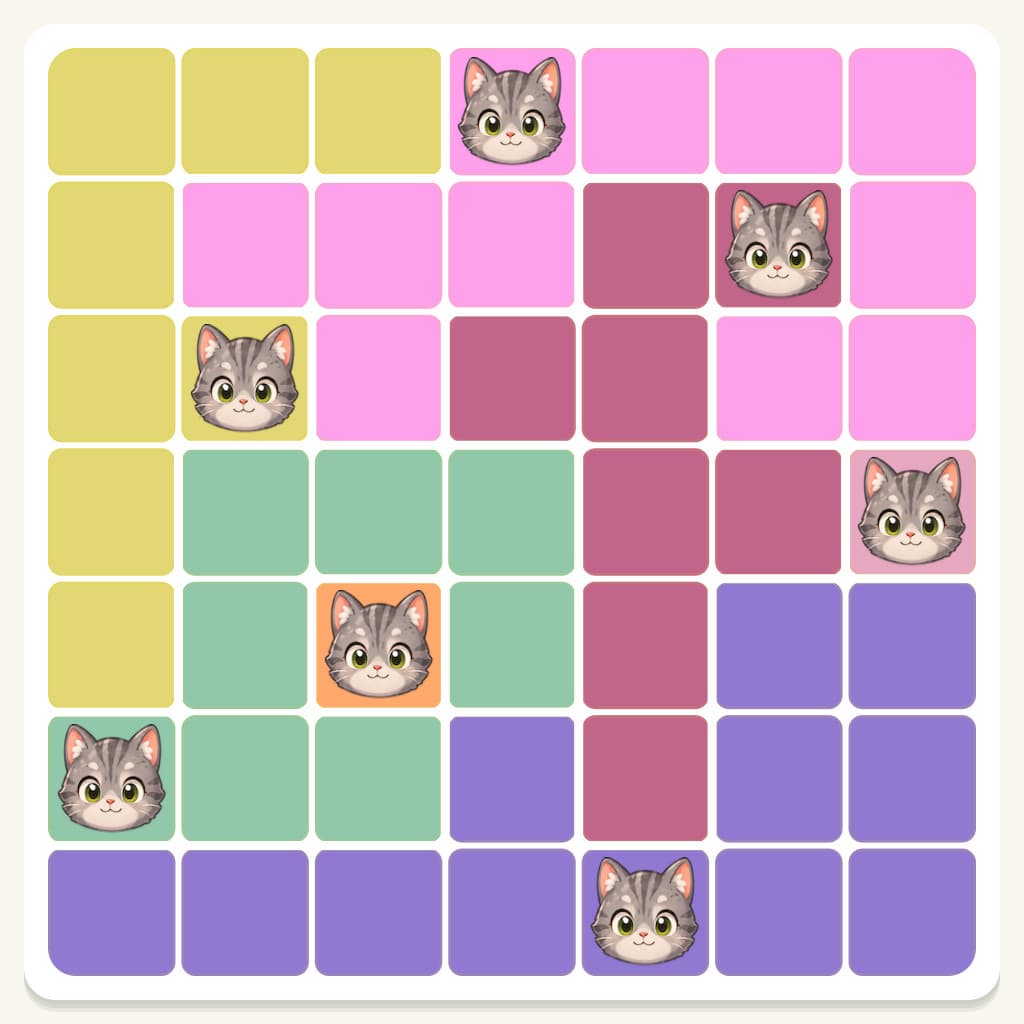 Meowdoku Level 996 Answer, Cheat & Solution
