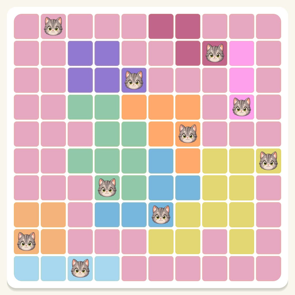 Meowdoku Level 450 Answer, Cheat & Solution