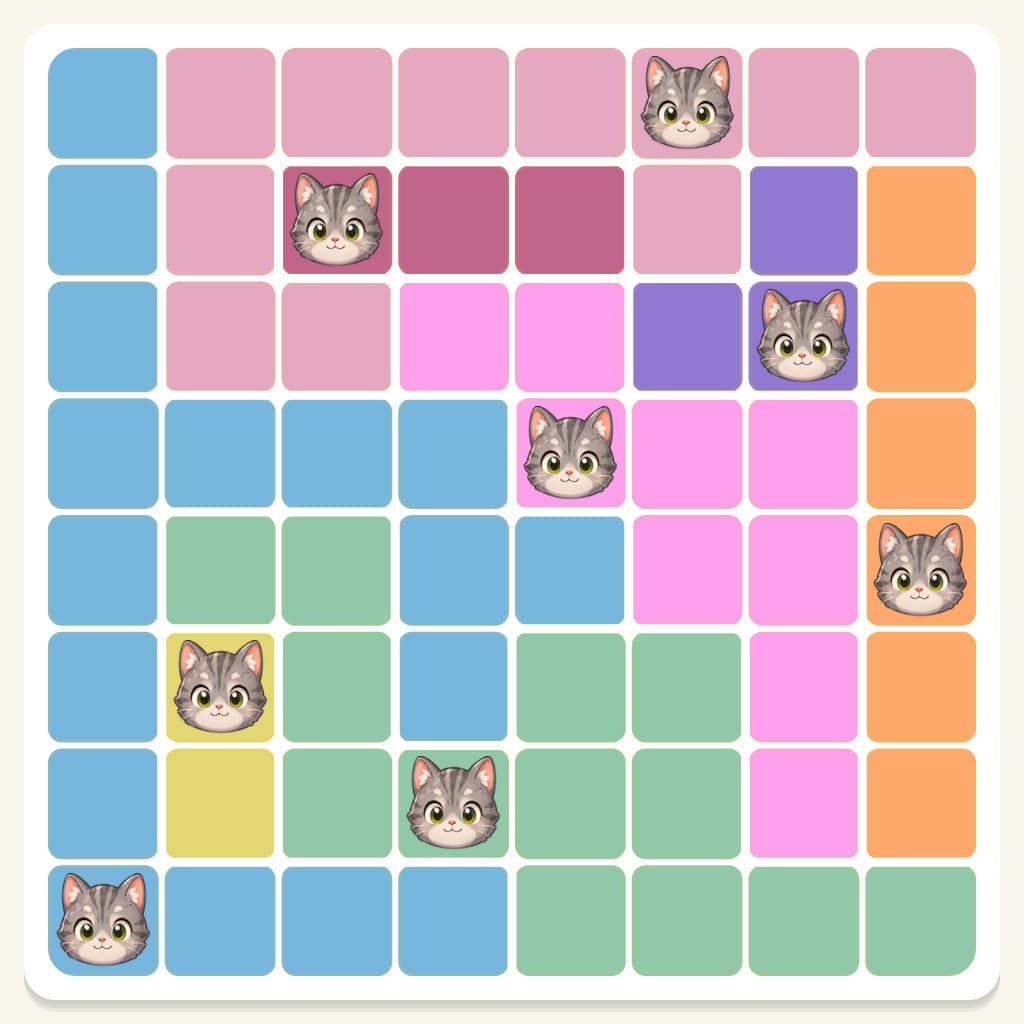 Meowdoku Level 459 Answer, Cheat & Solution