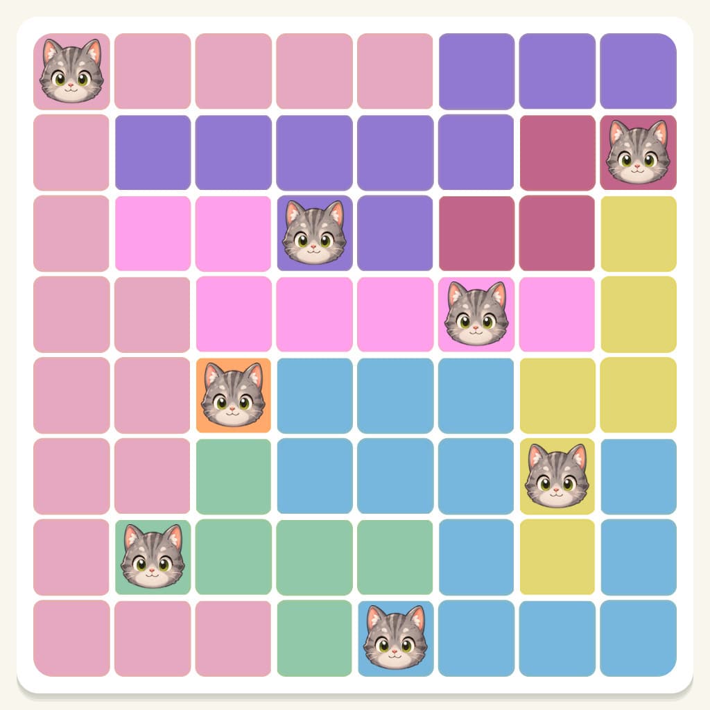 Meowdoku Level 309 Answer, Cheat & Solution
