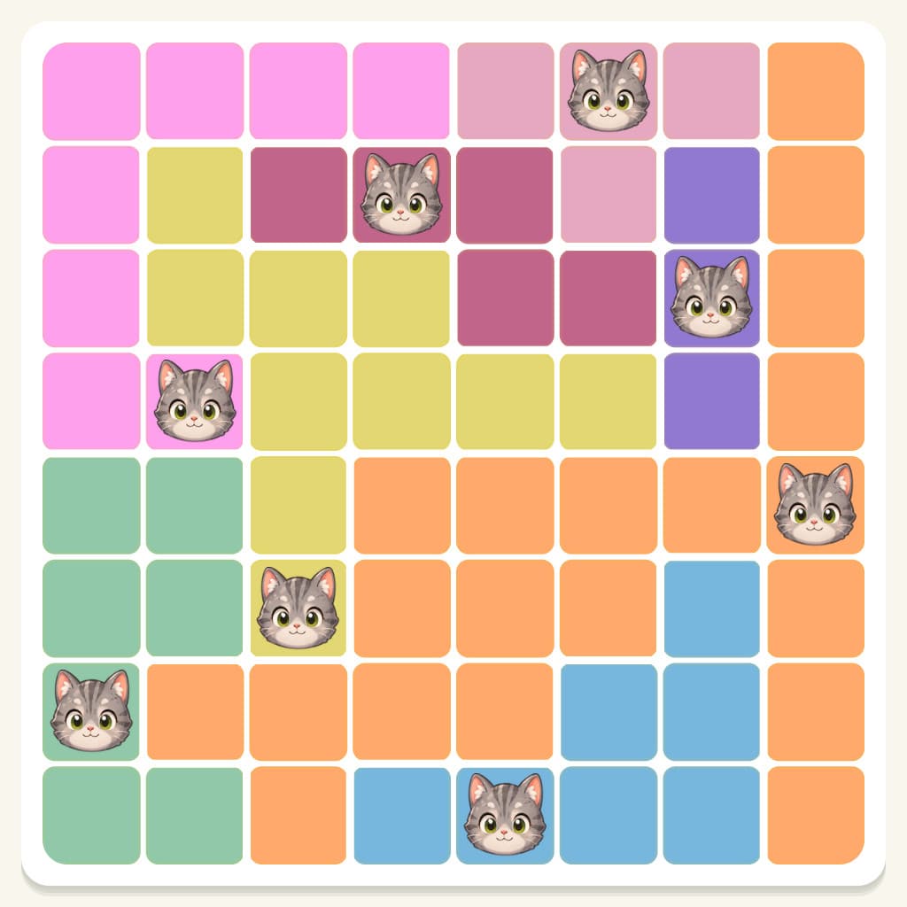Meowdoku Level 982 Answer, Cheat & Solution