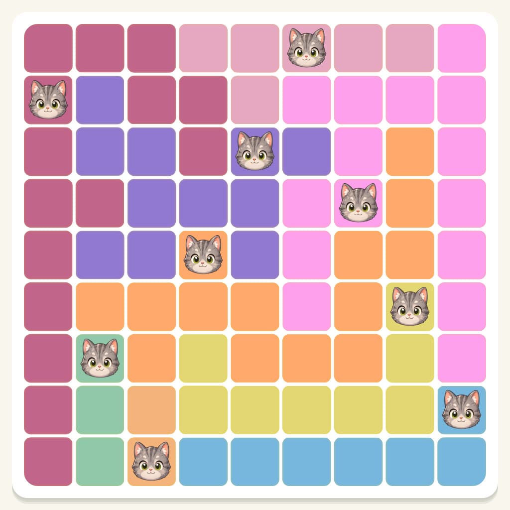 Meowdoku Level 838 Answer, Cheat & Solution