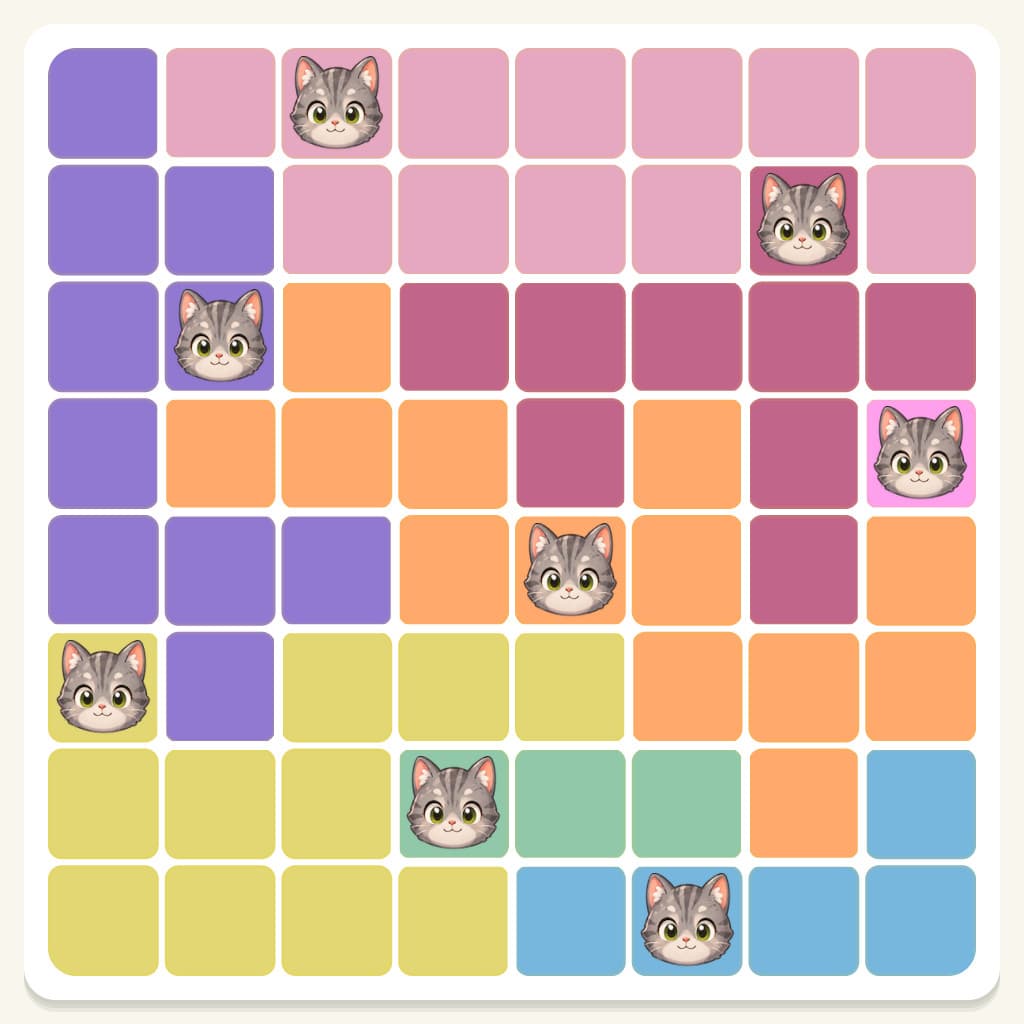 Meowdoku Level 317 Answer, Cheat & Solution