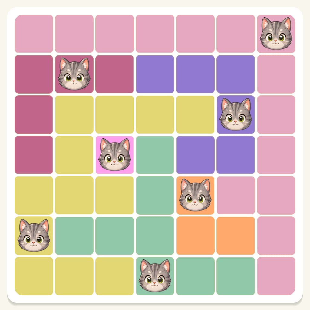 Meowdoku Level 406 Answer, Cheat & Solution
