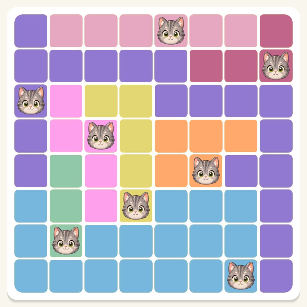 Meowdoku Level 817 Answer, Cheat & Solution