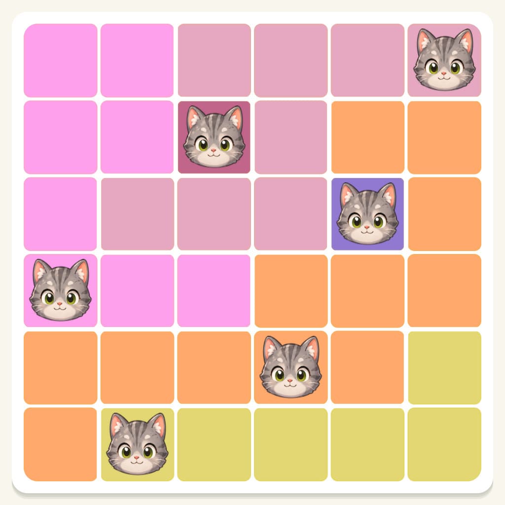 Meowdoku Level 71 Answer, Cheat & Solution