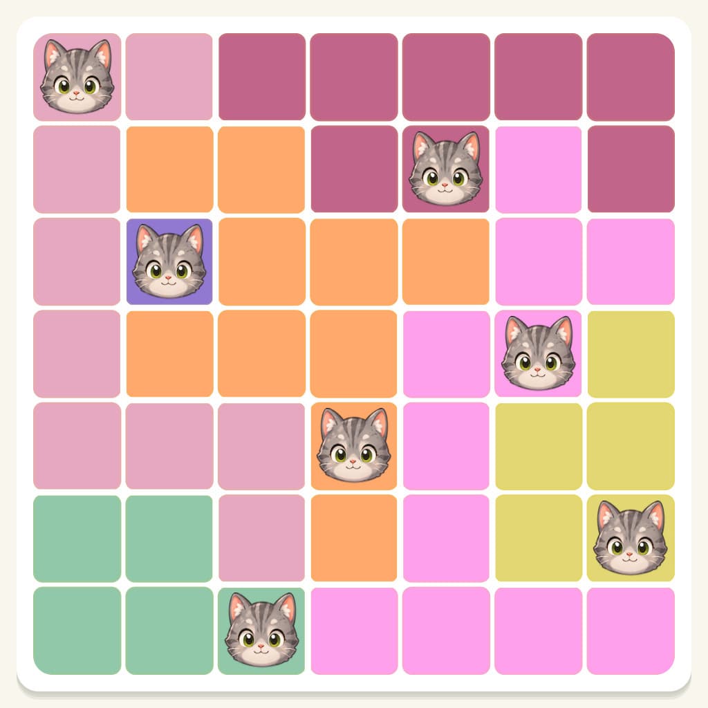 Meowdoku Level 451 Answer, Cheat & Solution
