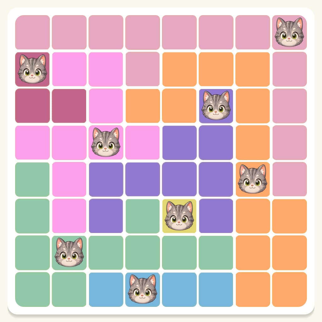 Meowdoku Level 389 Answer, Cheat & Solution