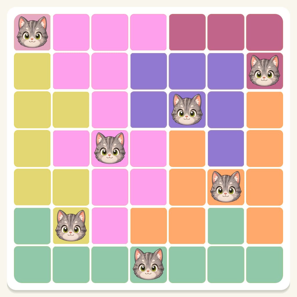 Meowdoku Level 226 Answer, Cheat & Solution