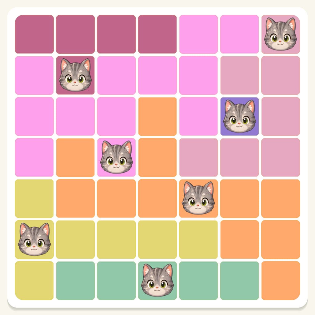 Meowdoku Level 506 Answer, Cheat & Solution