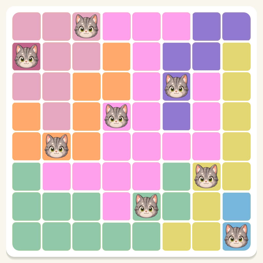 Meowdoku Level 377 Answer, Cheat & Solution