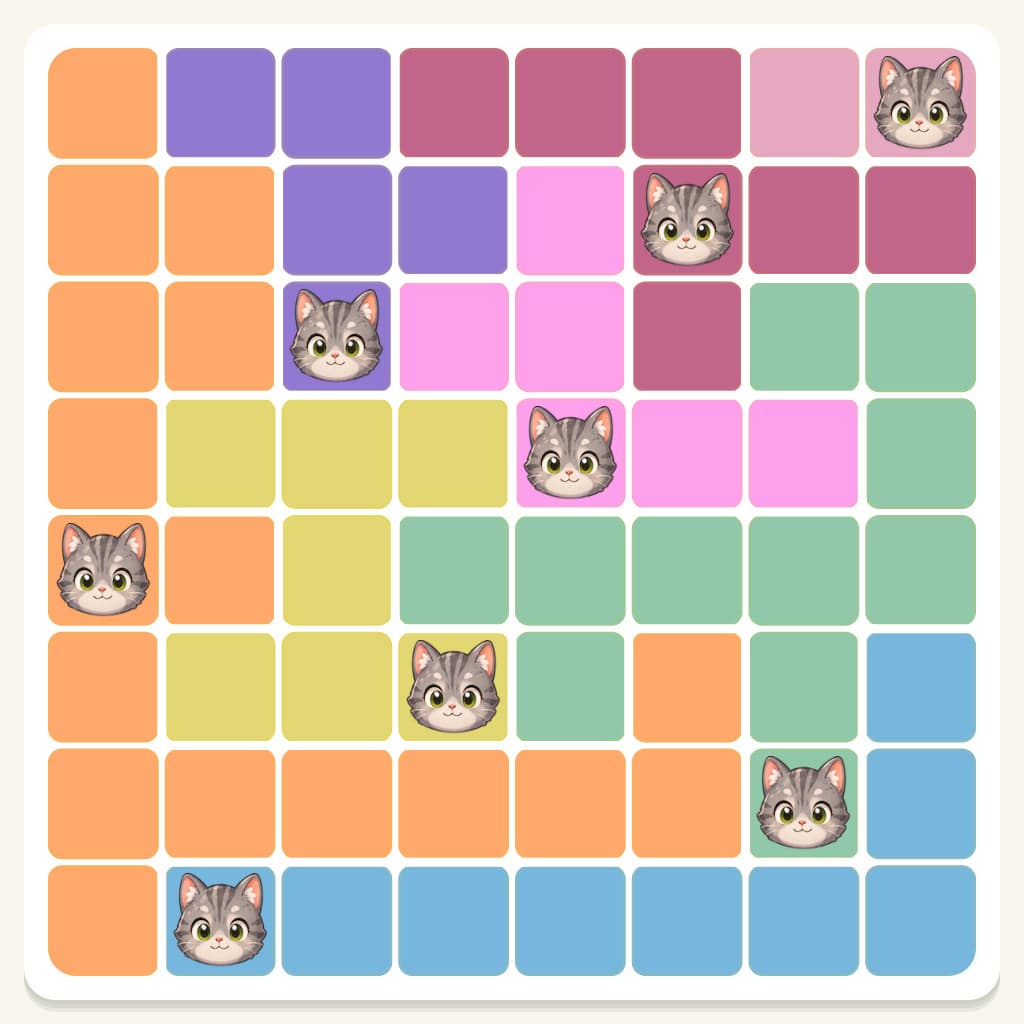 Meowdoku Level 619 Answer, Cheat & Solution