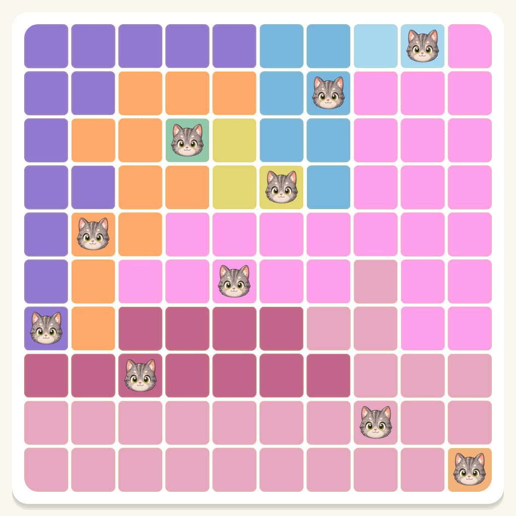 Meowdoku Level 885 Answer, Cheat & Solution