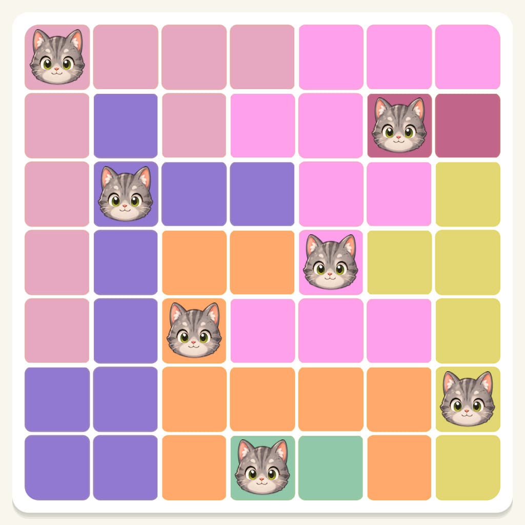 Meowdoku Level 523 Answer, Cheat & Solution