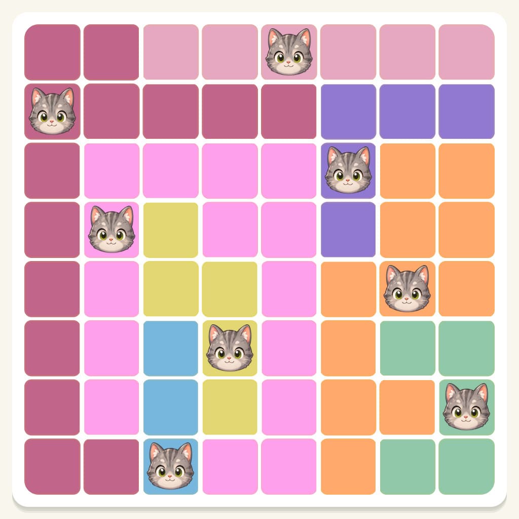 Meowdoku Level 787 Answer, Cheat & Solution