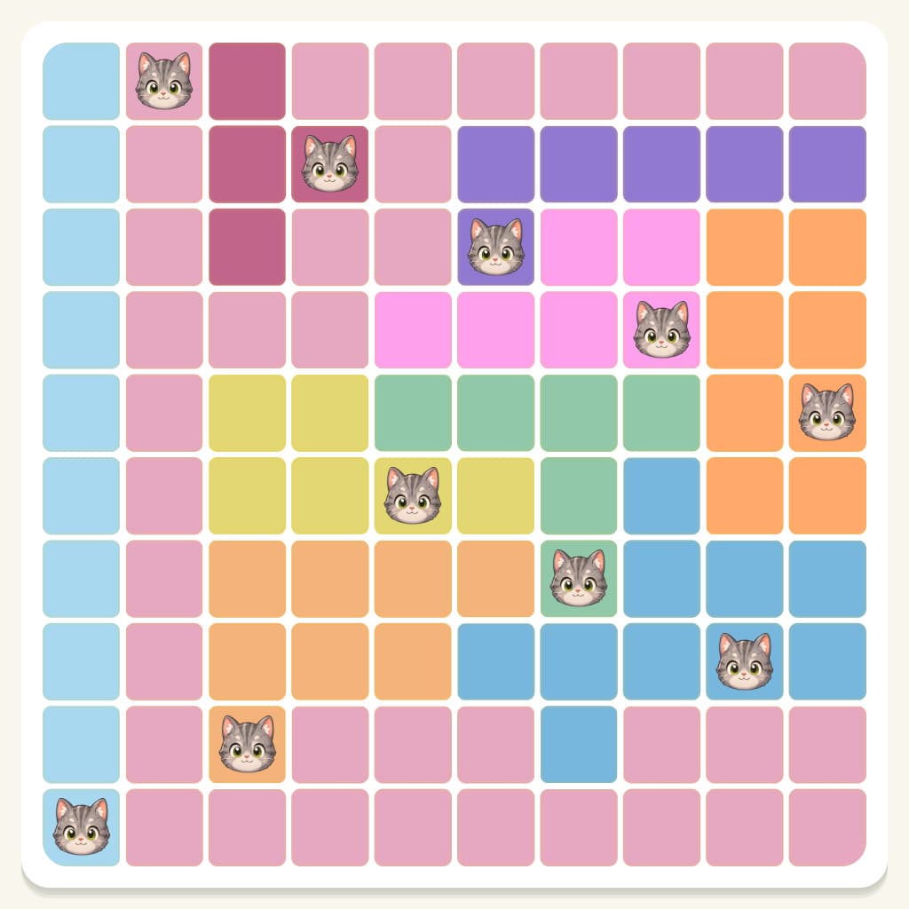 Meowdoku Level 680 Answer, Cheat & Solution