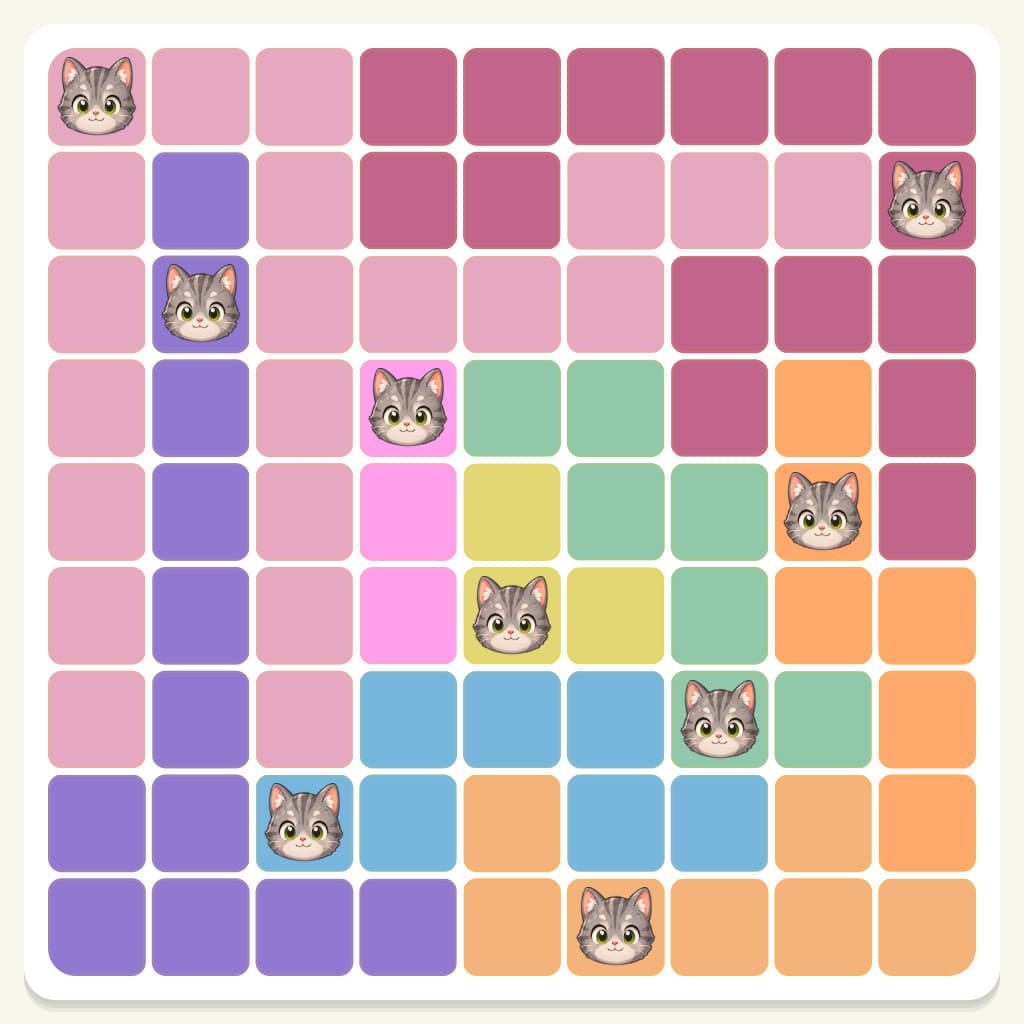 Meowdoku Level 704 Answer, Cheat & Solution