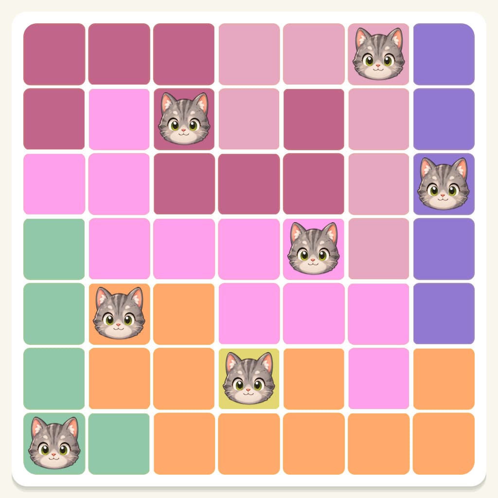 Meowdoku Level 416 Answer, Cheat & Solution