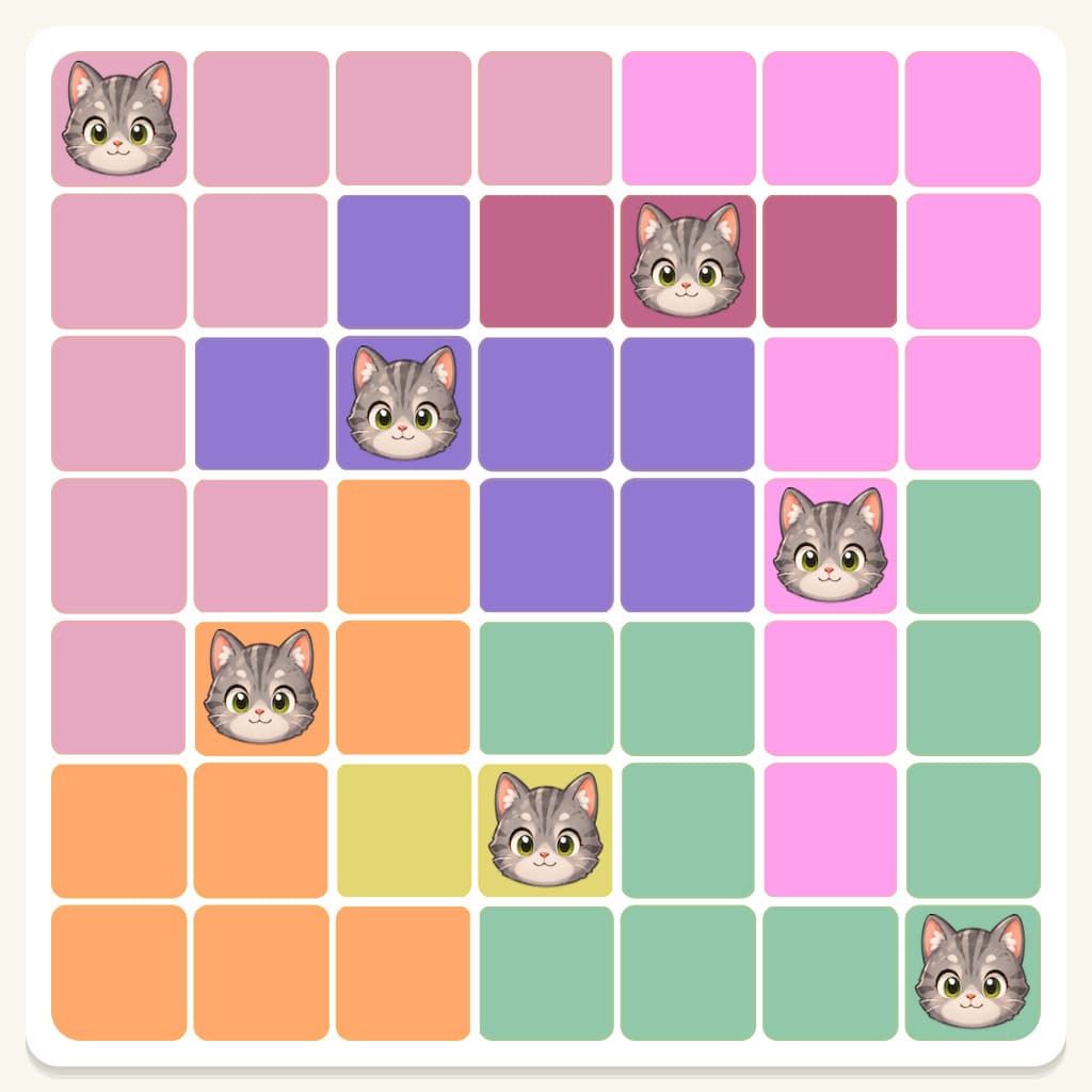 Meowdoku Level 623 Answer, Cheat & Solution