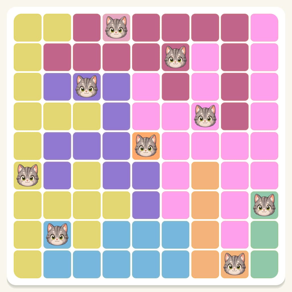 Meowdoku Level 378 Answer, Cheat & Solution
