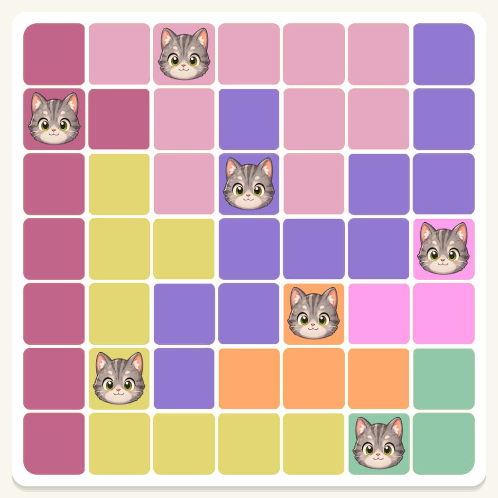 Meowdoku Level 601 Answer, Cheat & Solution