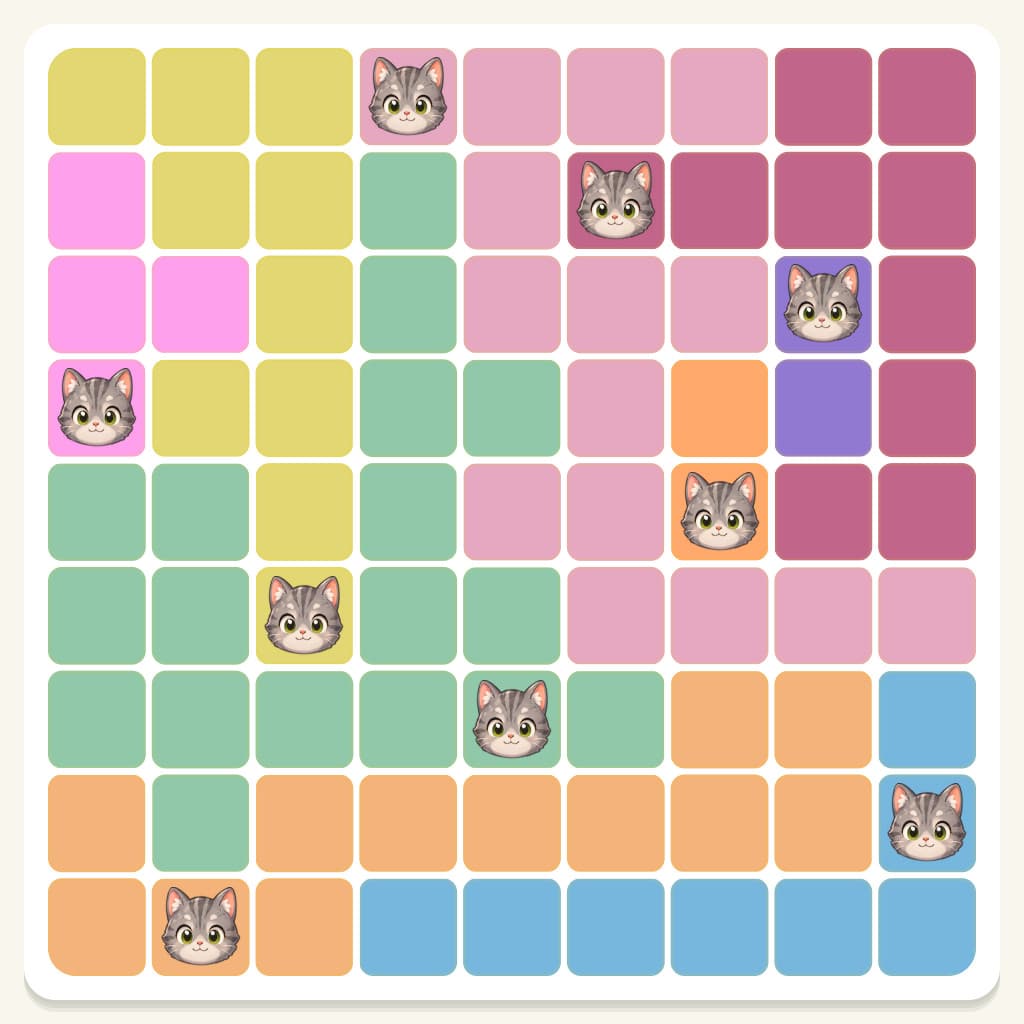 Meowdoku Level 528 Screenshot