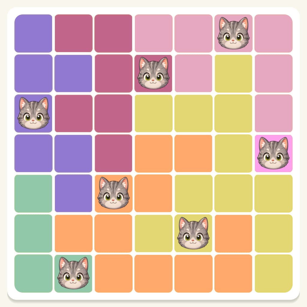 Meowdoku Level 341 Answer, Cheat & Solution
