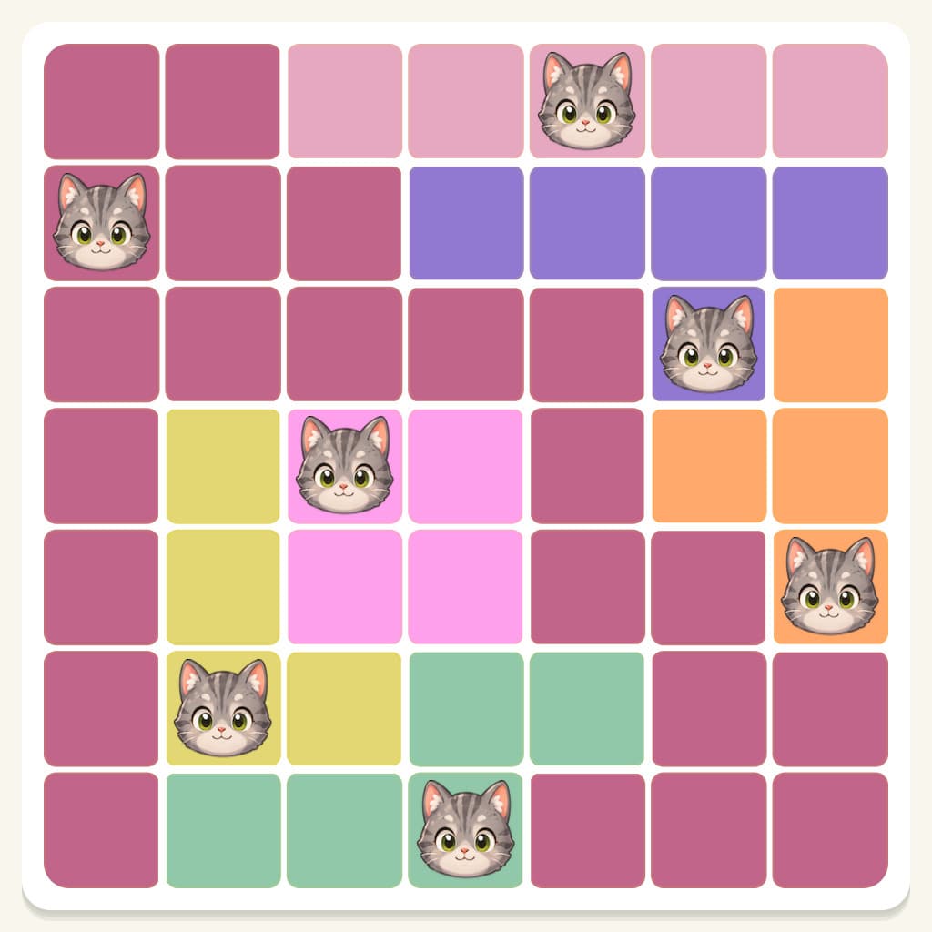 Meowdoku Level 966 Screenshot