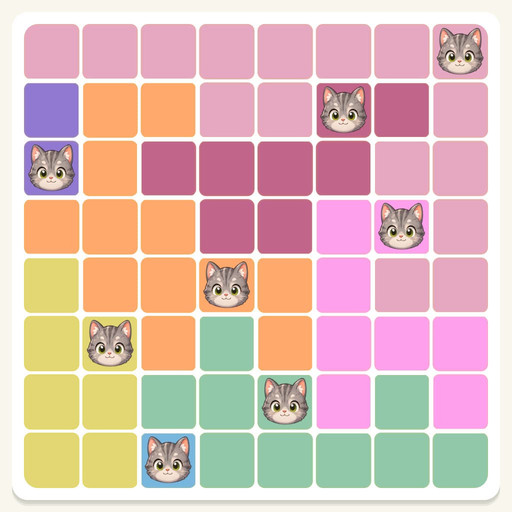 Meowdoku Level 379 Answer, Cheat & Solution