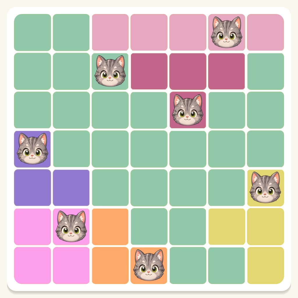 Meowdoku Level 67 Screenshot
