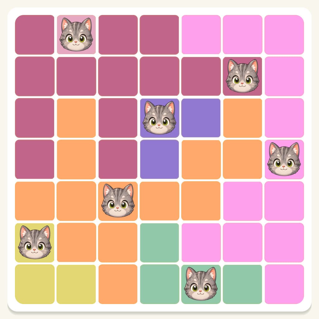 Meowdoku Level 223 Answer, Cheat & Solution