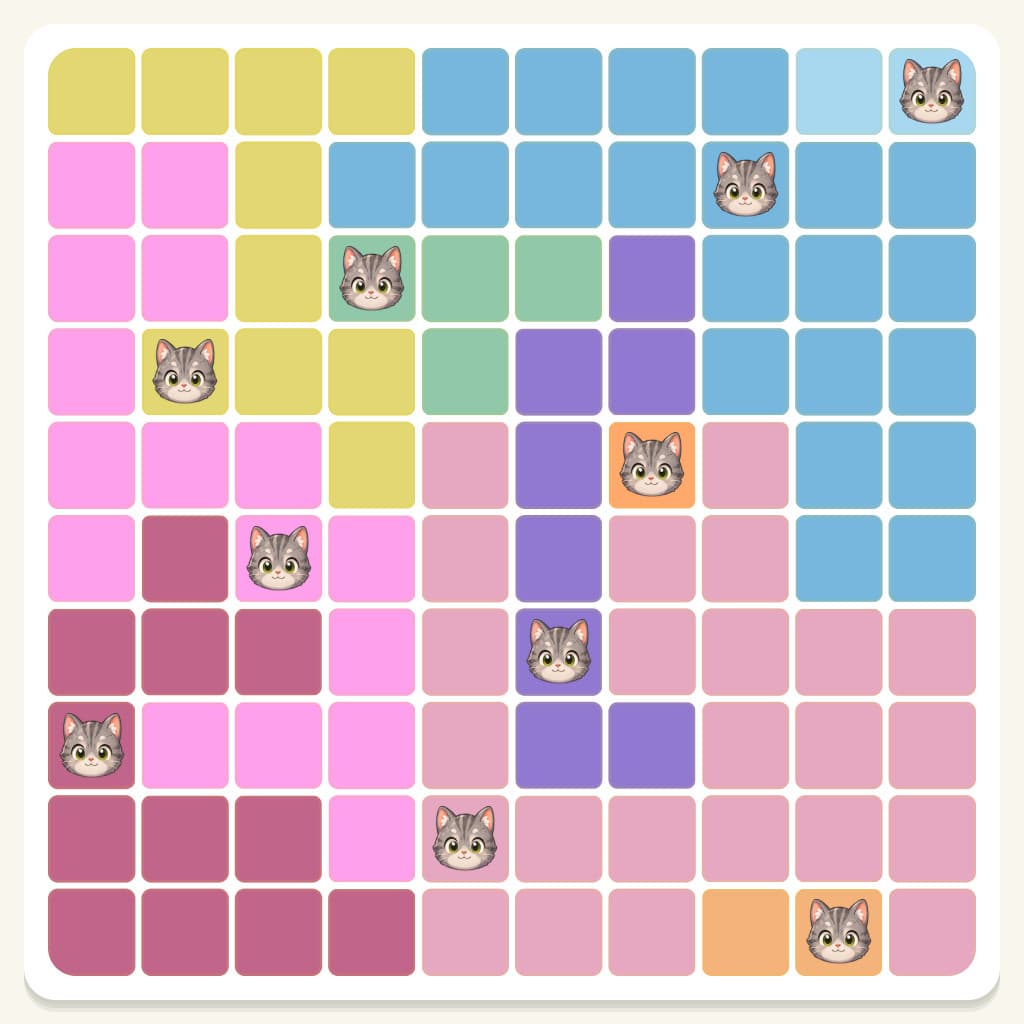 Meowdoku Level 525 Screenshot