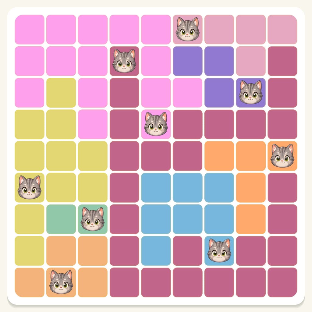 Meowdoku Level 964 Screenshot