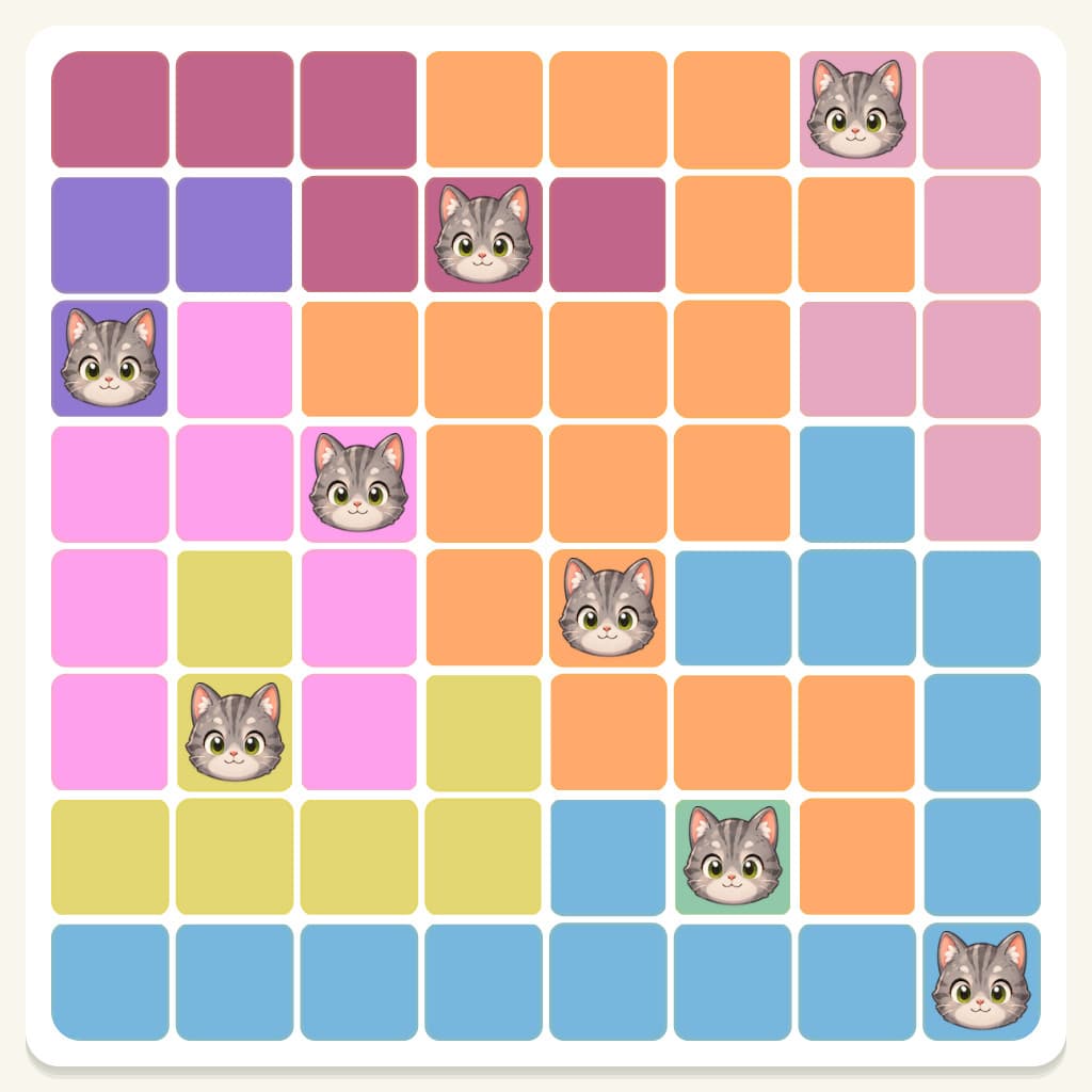 Meowdoku Level 119 Screenshot