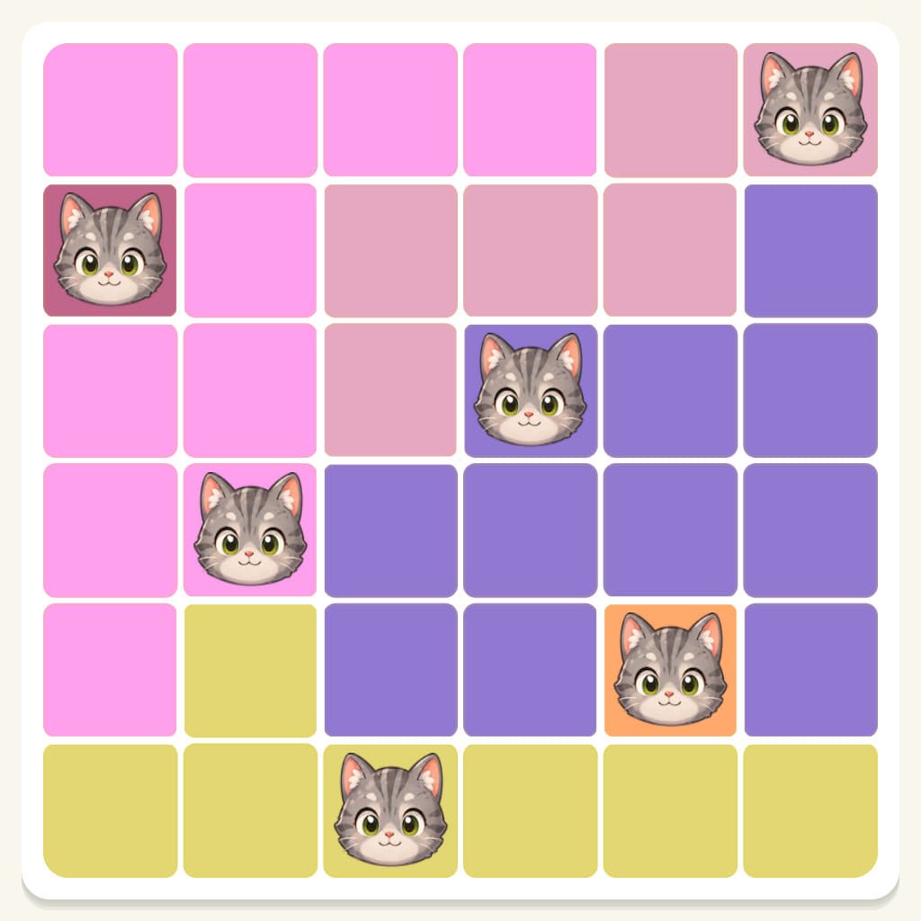 Meowdoku Level 86 Screenshot
