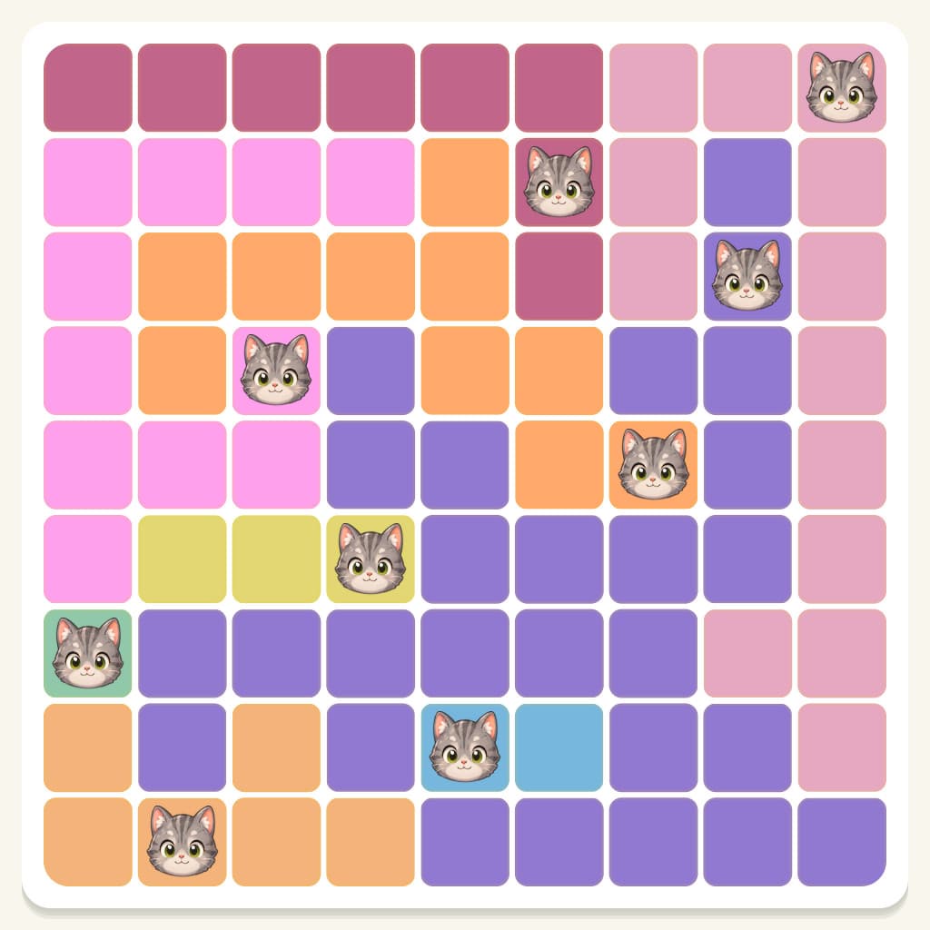 Meowdoku Level 65 Screenshot