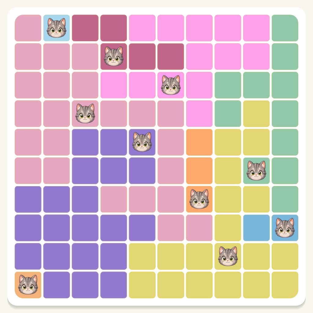 Meowdoku Level 675 Answer, Cheat & Solution