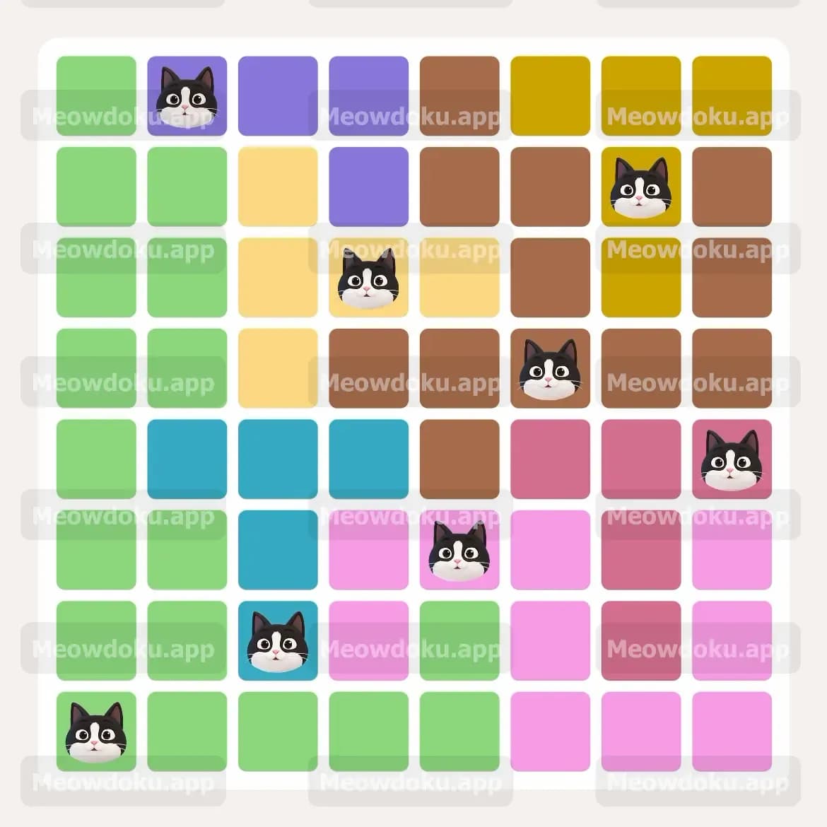 Meowdoku Level 151 Screenshot